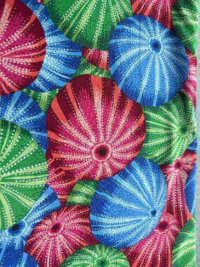 Kaffe Fassett FreeSpirit Sea Urchin Quilting Fabric 1/2 yard x 44" Cotton Colorf